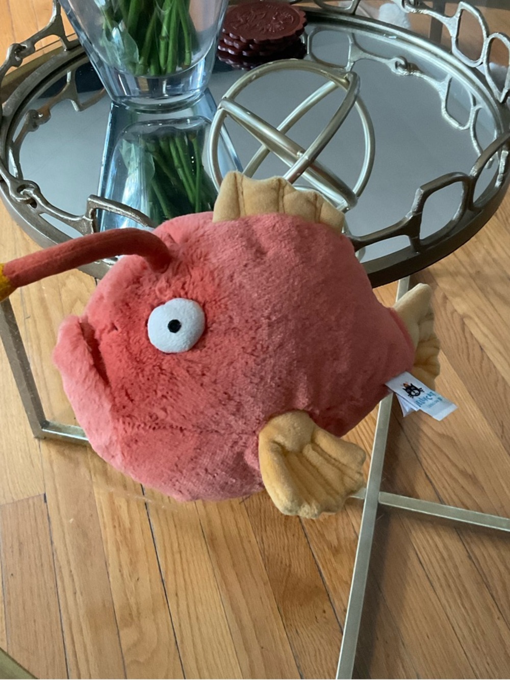 Jellycat Alexis Angler Fish RARE retired